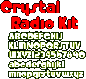 Zip file containing freeware truetype font
