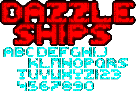 Zip file containing freeware truetype font
