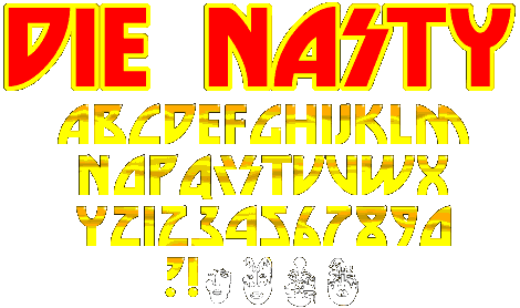 Zip file containing freeware truetype font