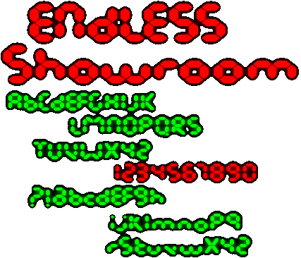 Zip file containing freeware truetype font