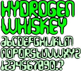 Zip file containing freeware truetype font