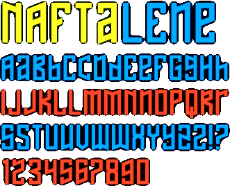 Zip file containing freeware truetype font