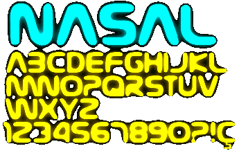 Zip file containing freeware truetype font