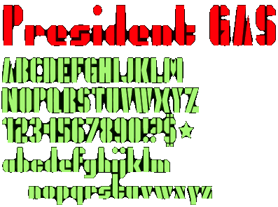 Zip file containing freeware truetype font