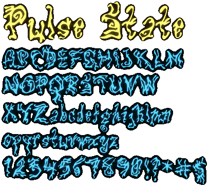 Zip file containing freeware truetype font