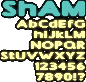 Zip file containing freeware truetype font