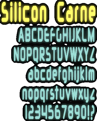 Zip file containing freeware truetype font