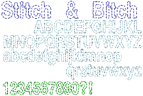 Zip file containing freeware truetype font