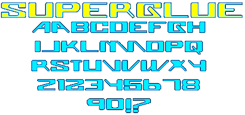 Zip file containing freeware truetype font