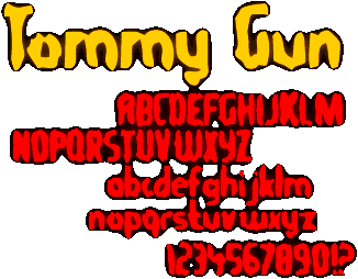 Zip file containing freeware truetype font