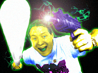 It's Ray Larabie with a menacing flourescent tube